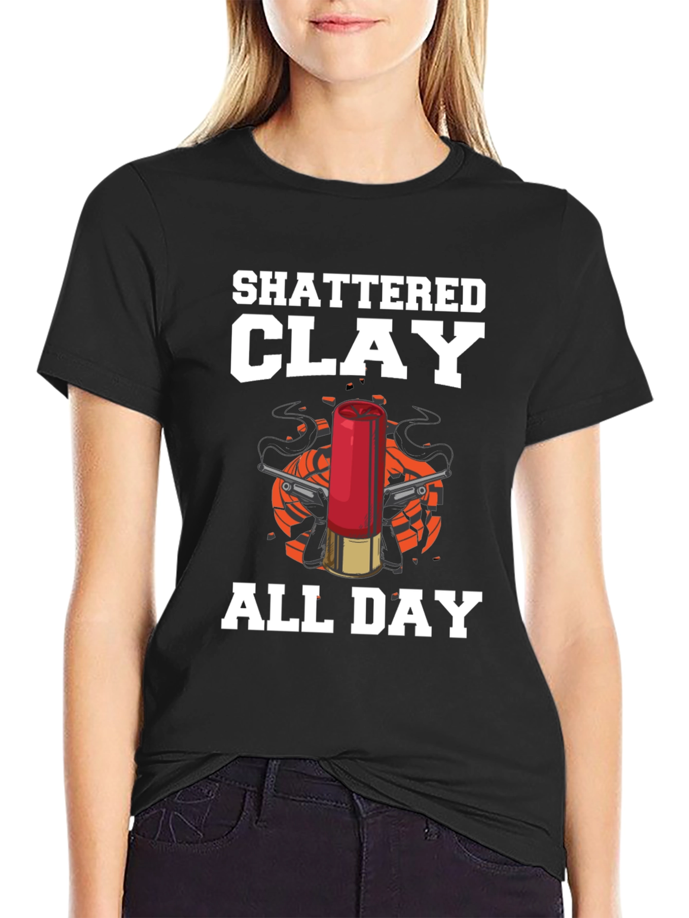 Shattered Clay All Day Graphic T-Shirt