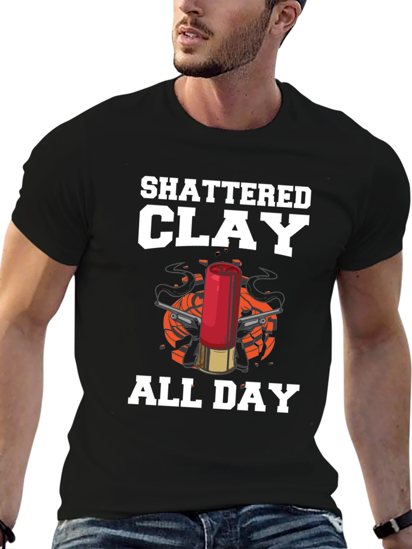 Shattered Clay All Day Graphic T-Shirt