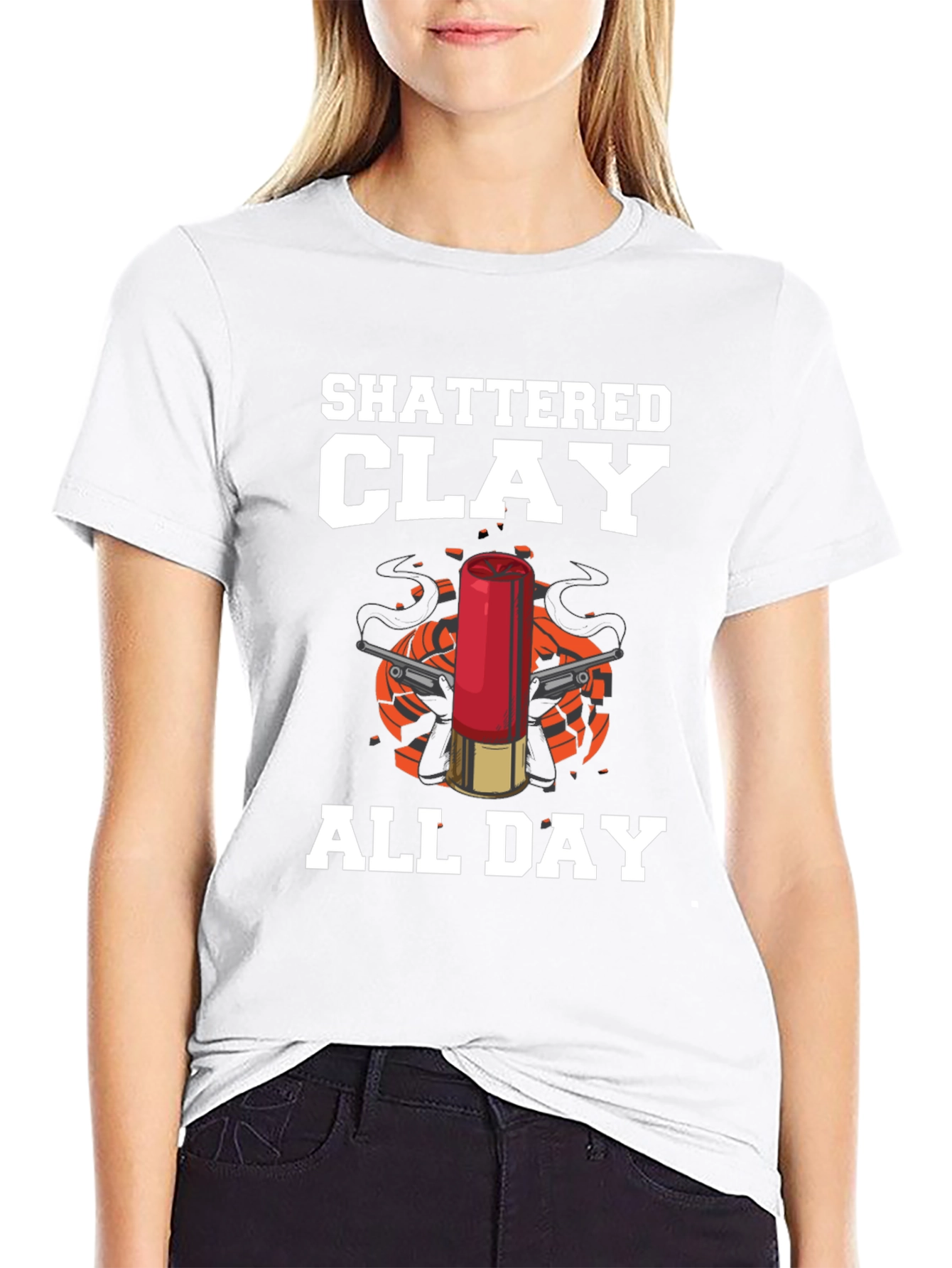 Shattered Clay All Day Graphic T-Shirt