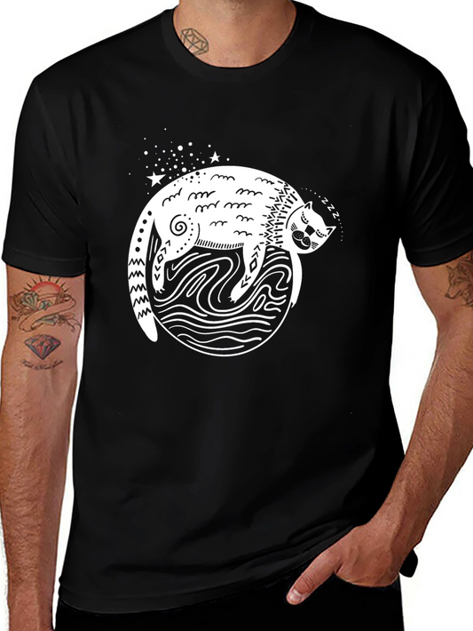 Cat Nap T-Shirt - Relaxed Fit