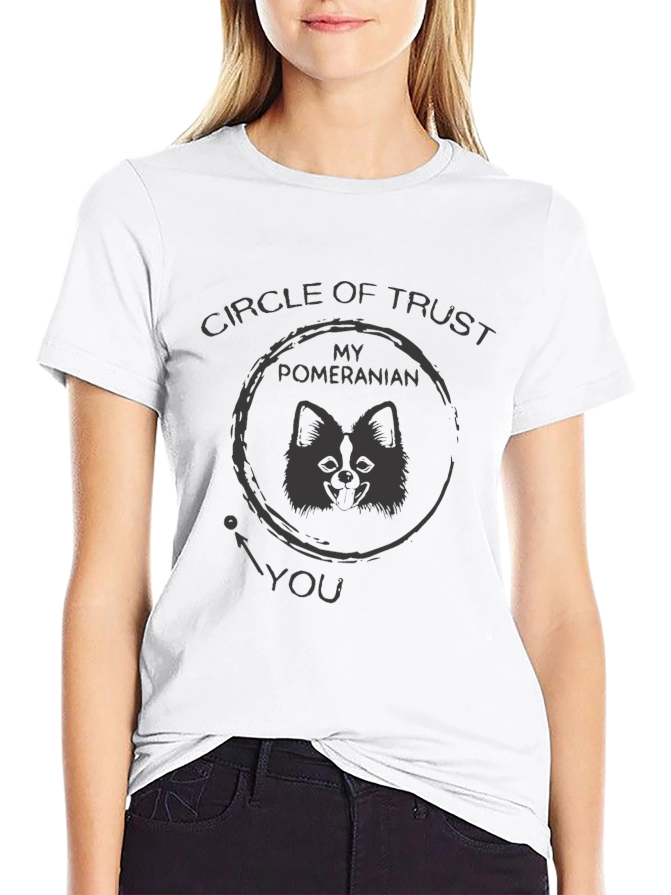 Circle of Trust Pomeranian T-Shirt