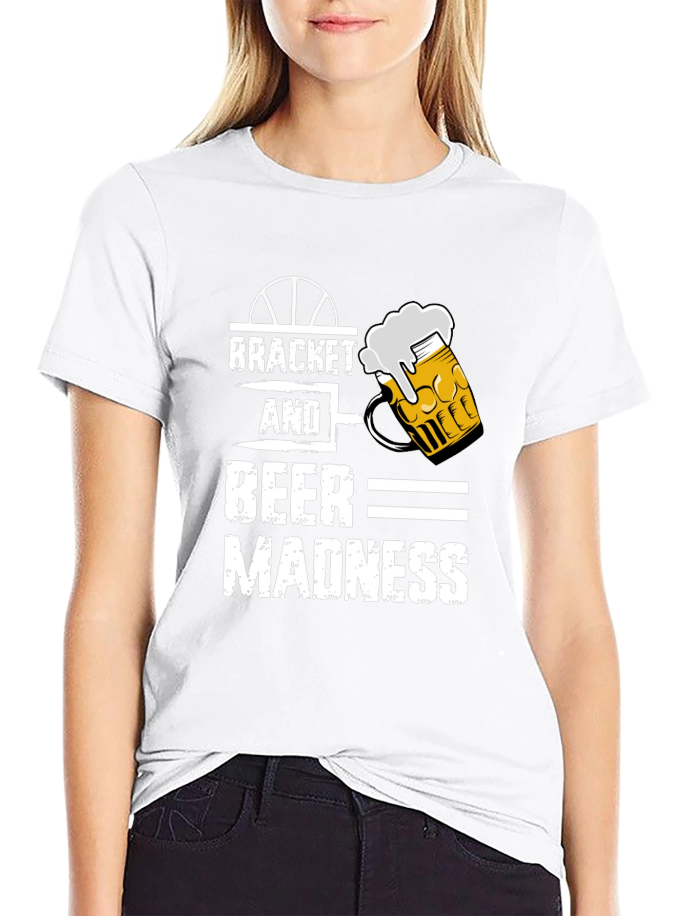 Bracket and Beer Madness Graphic Tee