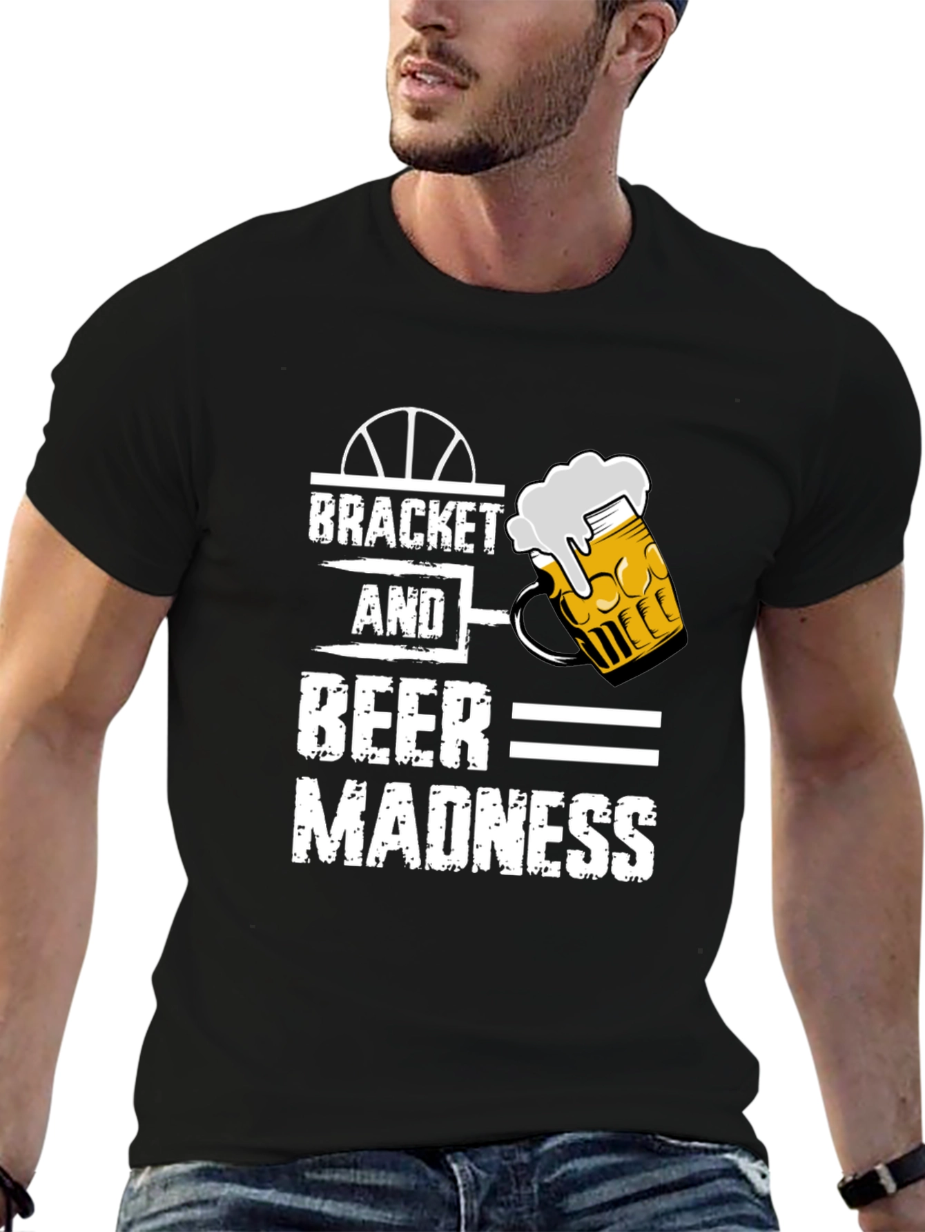 Bracket and Beer Madness Graphic Tee