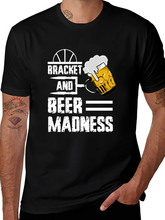 Bracket and Beer Madness Graphic Tee