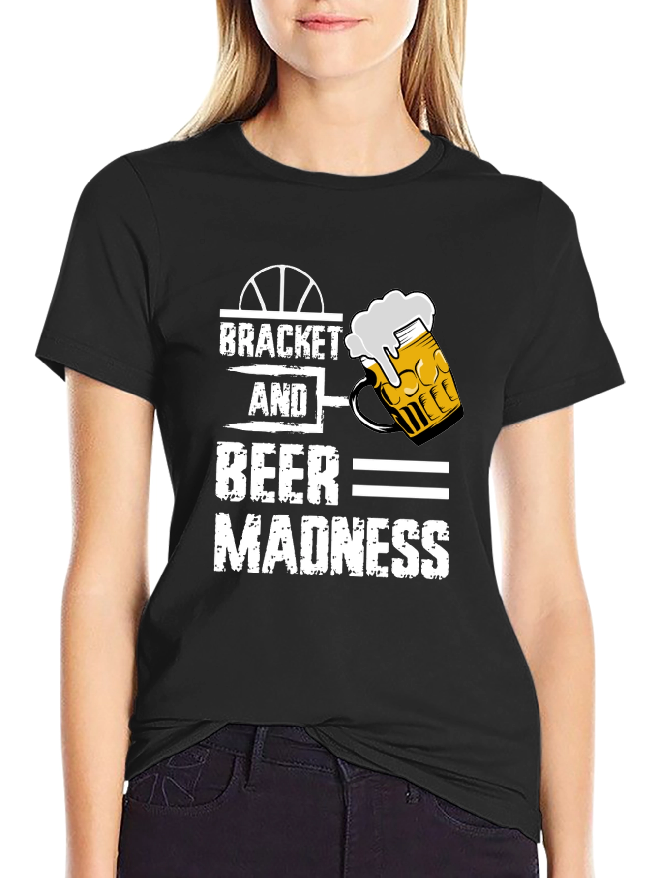 Bracket and Beer Madness Graphic Tee