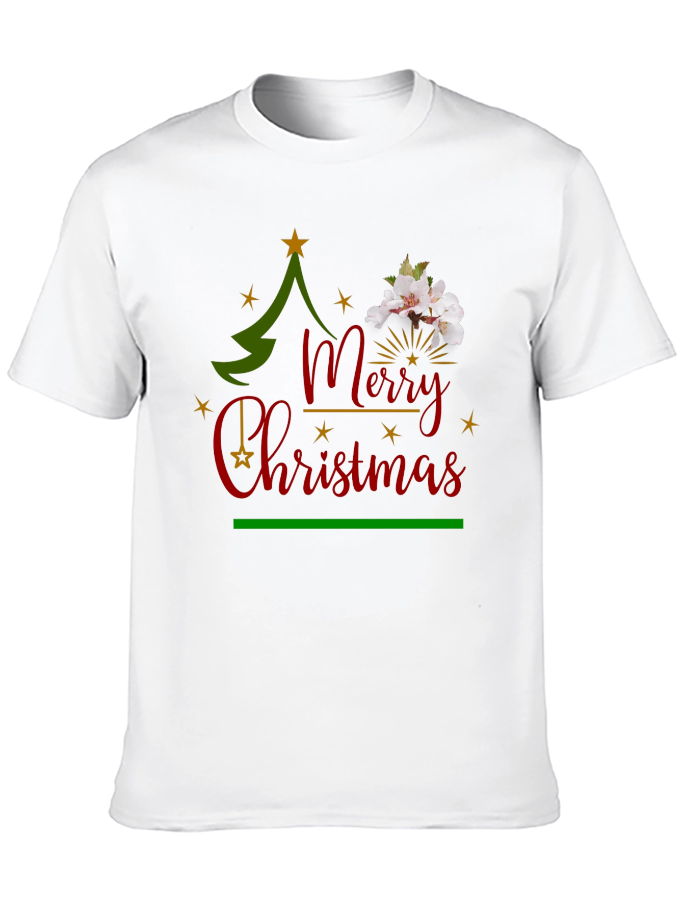 Merry Christmas T-Shirt Holiday Graphic Tee