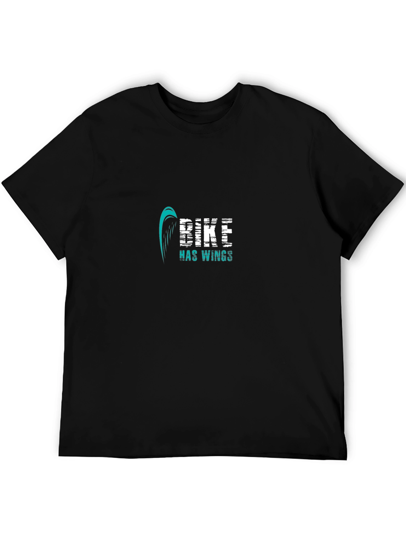 Bike Has Wings Graphic Tee - Black