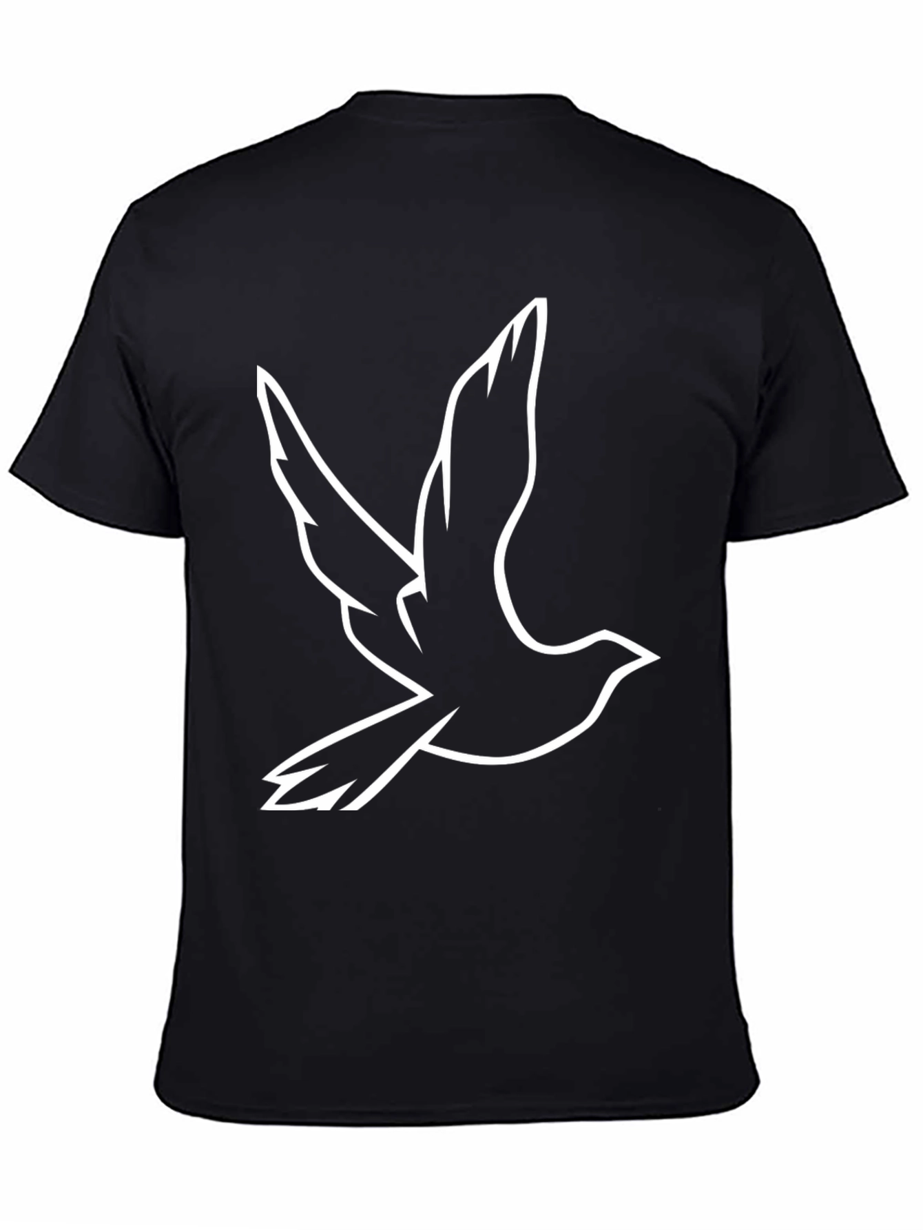 Dove Graphic Black T-Shirt