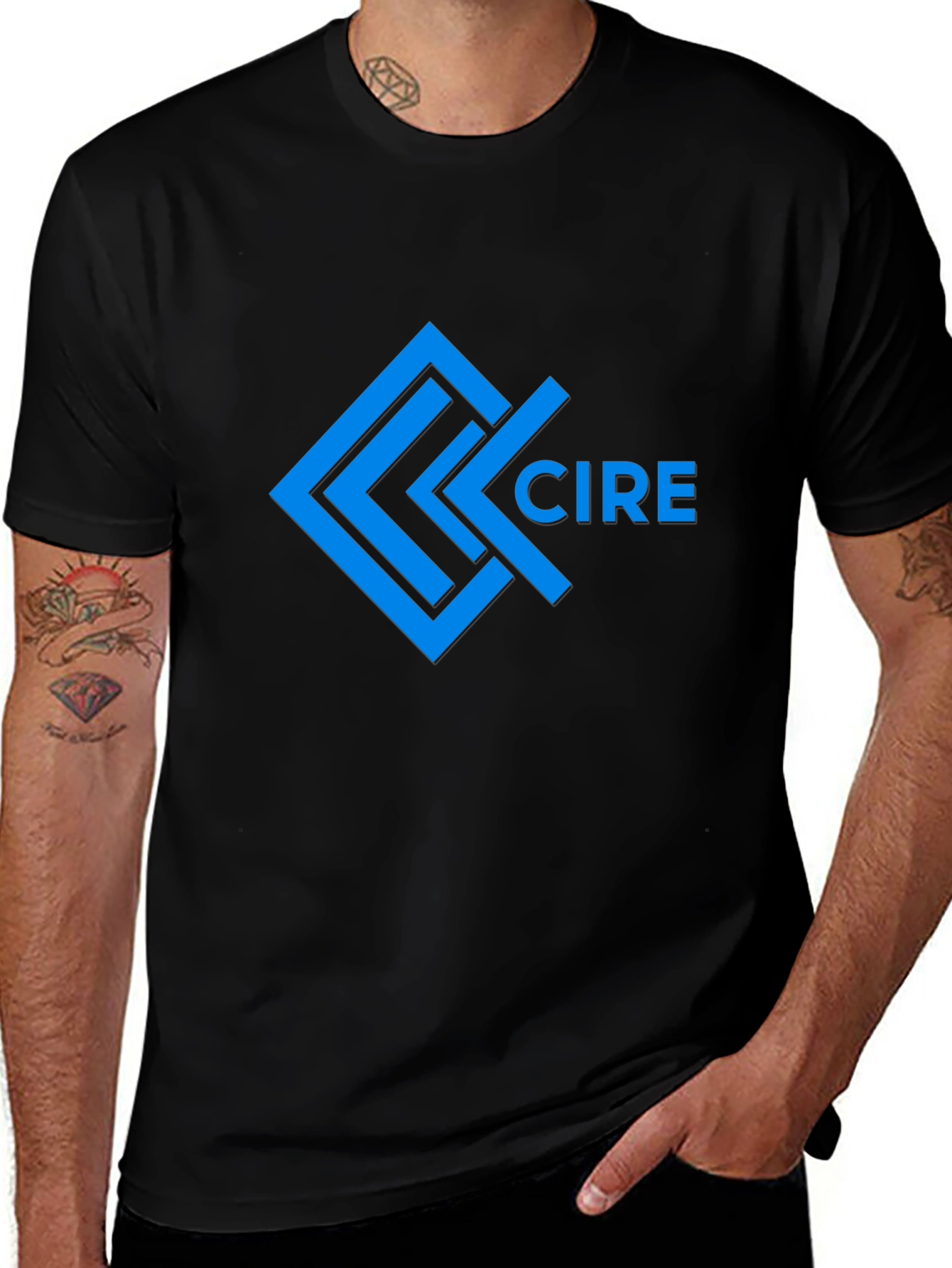 CIRE Logo Graphic T-Shirt - Modern Design