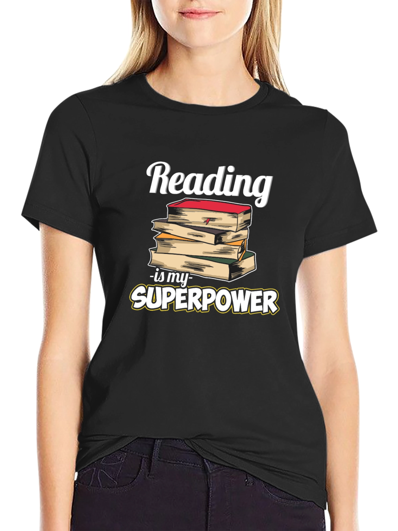 Reading is My Superpower T-Shirt
