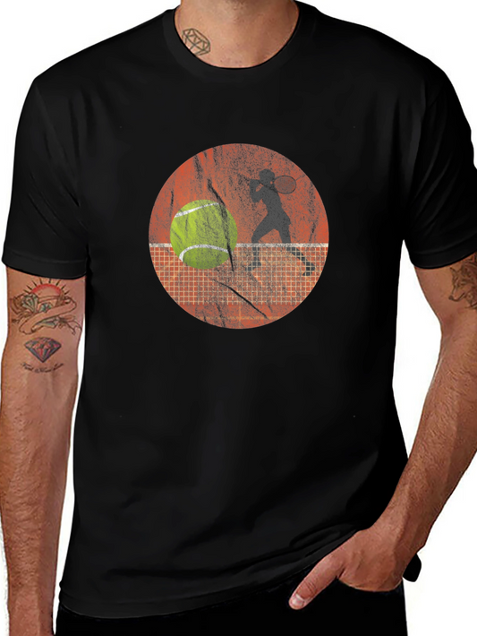 Tennis Graphic T-Shirt - Ace Your Style!