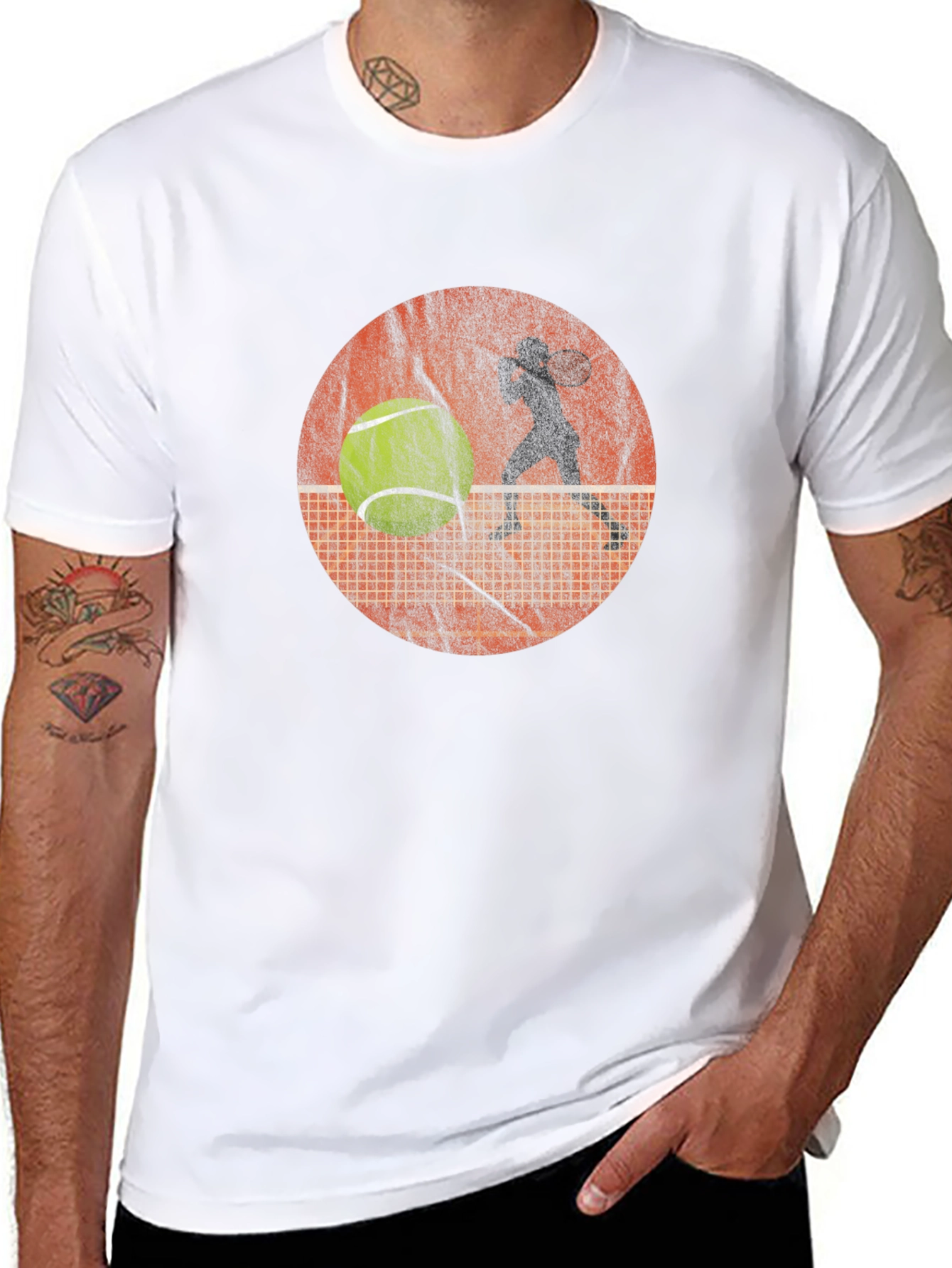 Tennis Graphic T-Shirt - Ace Your Style!