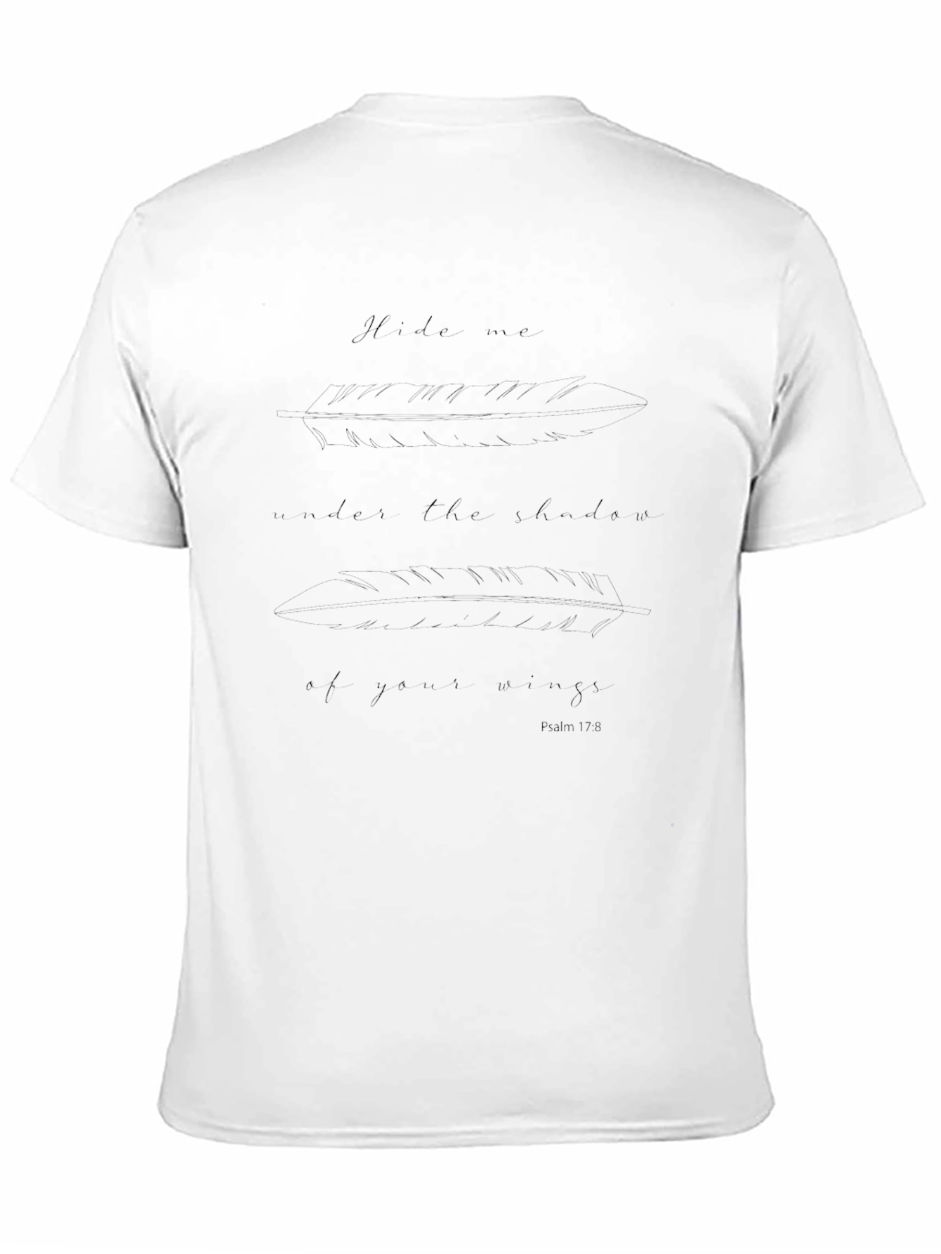 Hide Me Psalm 91:4 Graphic Tee