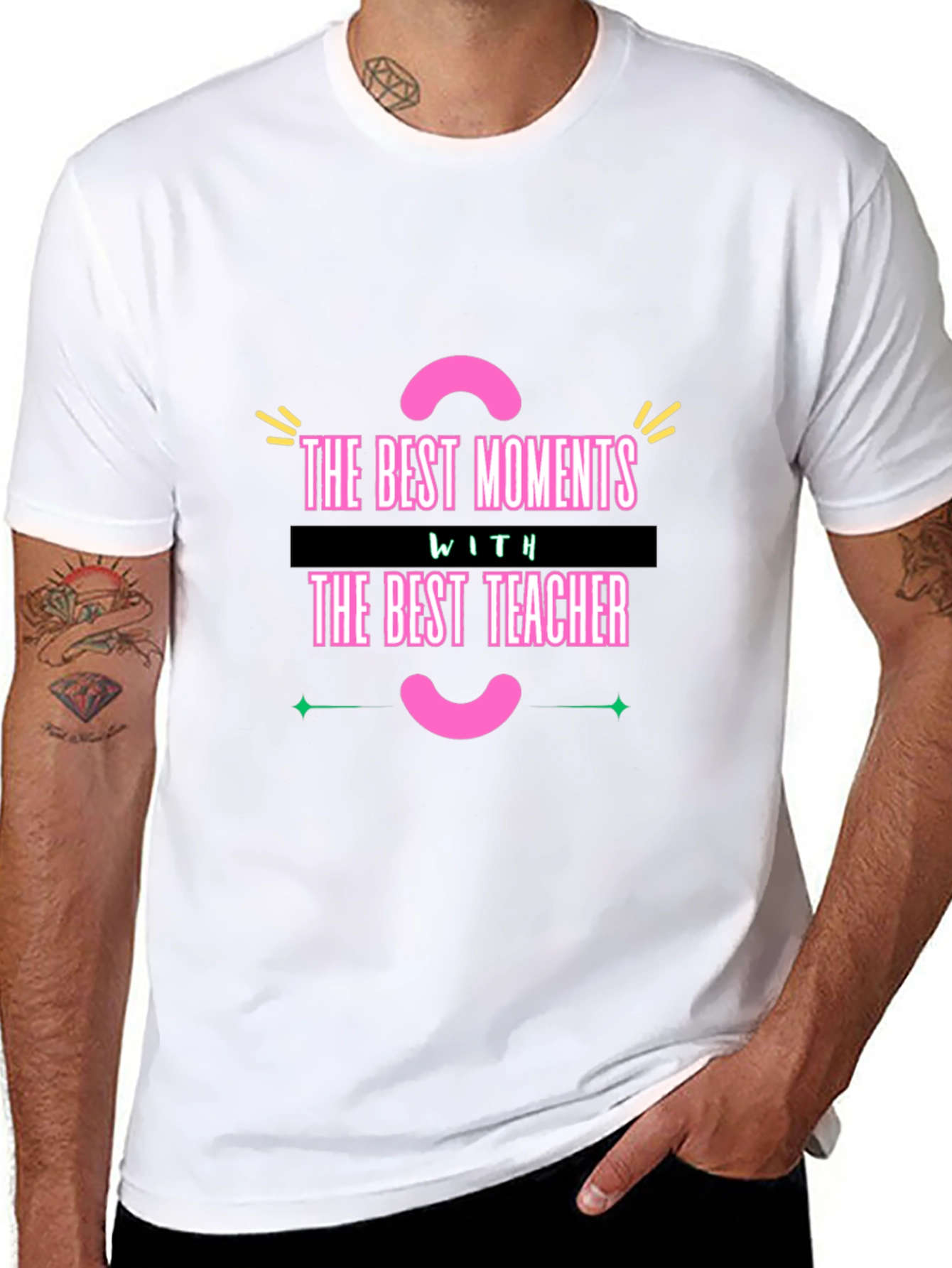 Best Teacher Graphic T-Shirt - Teacher Appreciation Gift