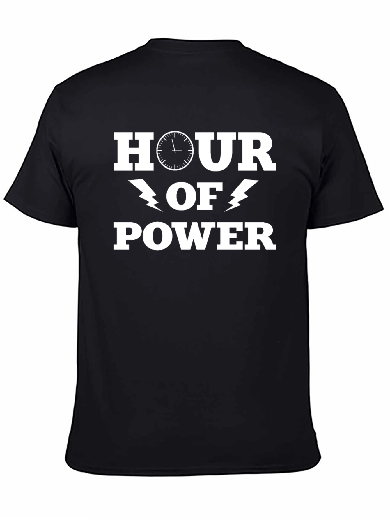 Hour Of Power Graphic Tee - Bold Statement T-Shirt