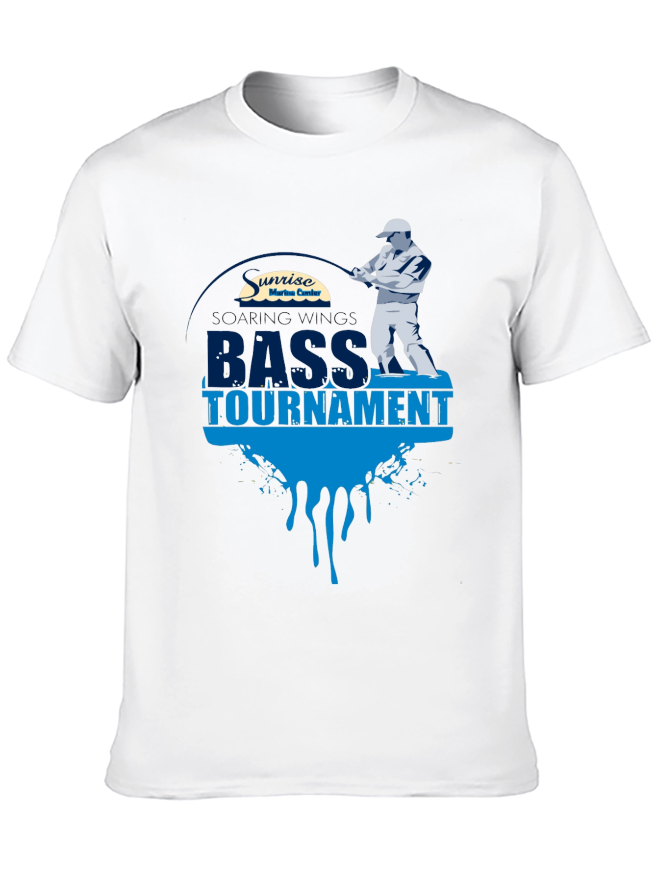Bass Tournament Fishing Graphic T-Shirt