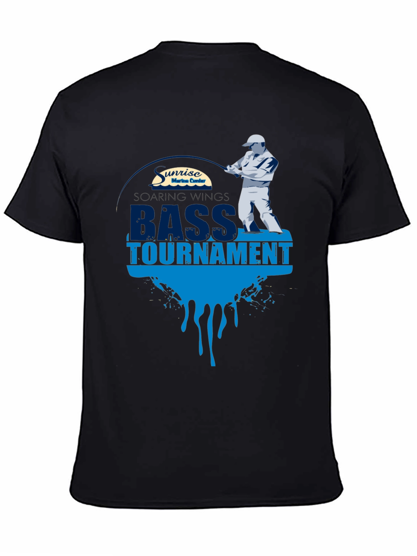 Bass Tournament Fishing Graphic T-Shirt