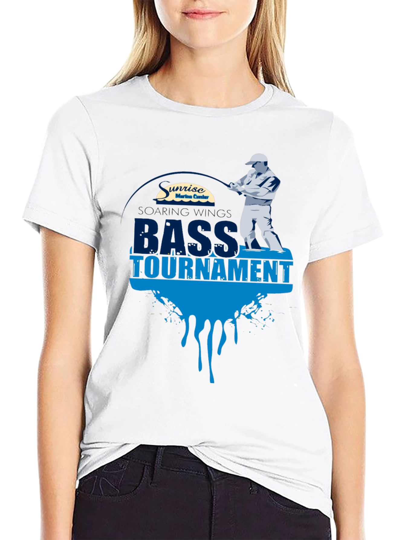 Bass Tournament Fishing Graphic T-Shirt