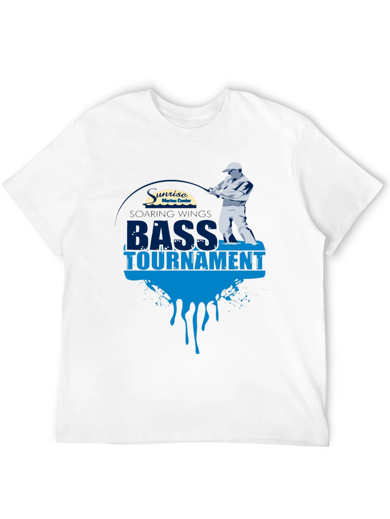Bass Tournament Fishing Graphic T-Shirt