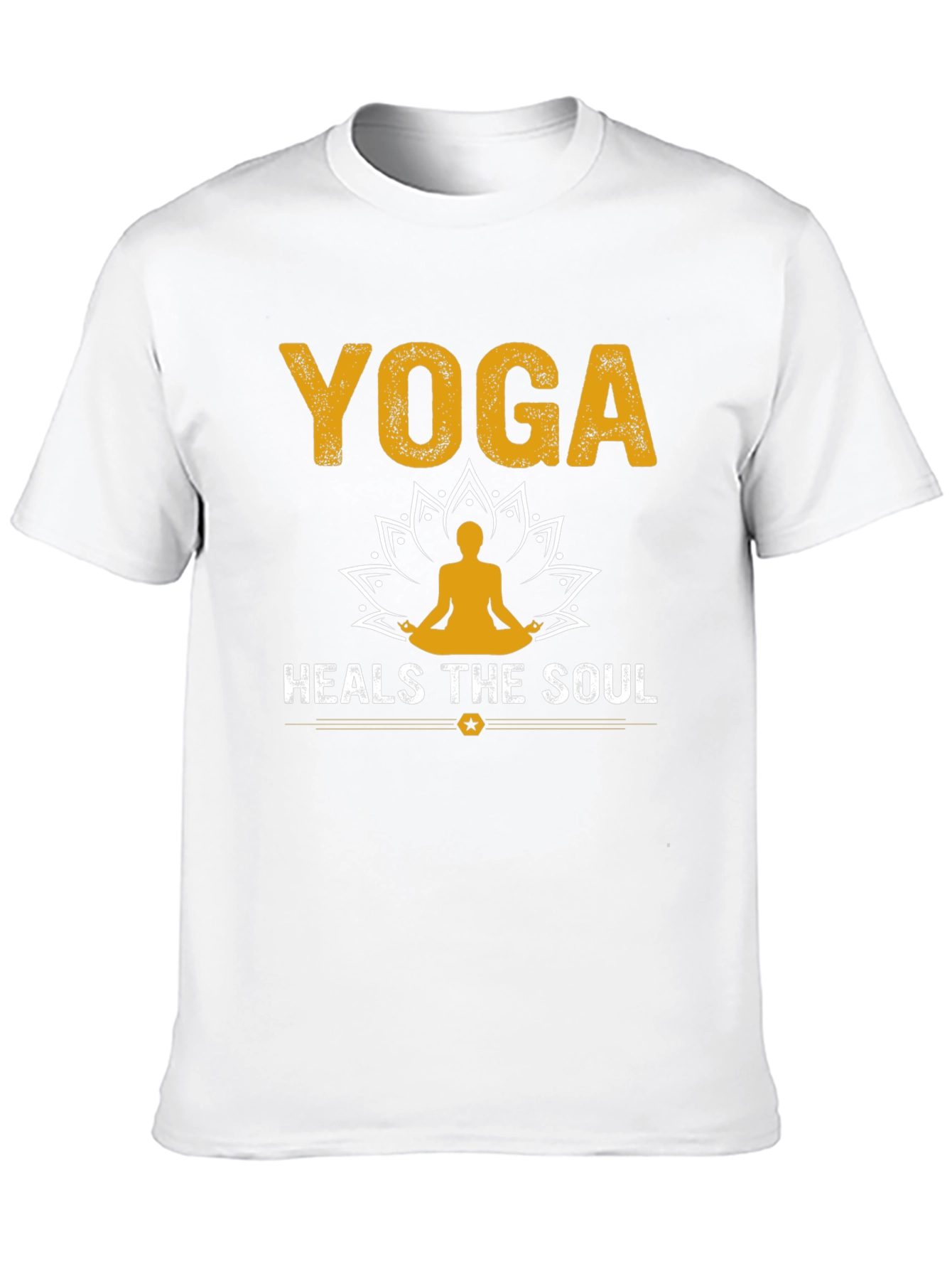 Yoga Heals the Soul T-Shirt Unisex Cotton Tee