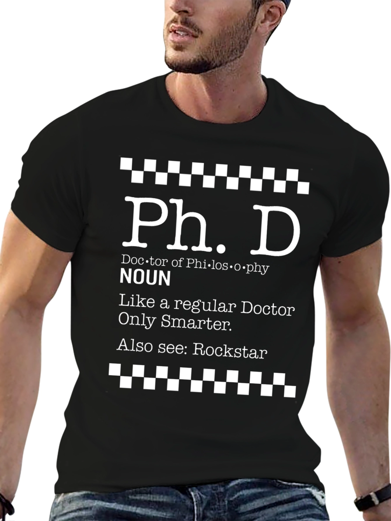 PhD Rockstar T-Shirt - Doctor of Philosophy Definition