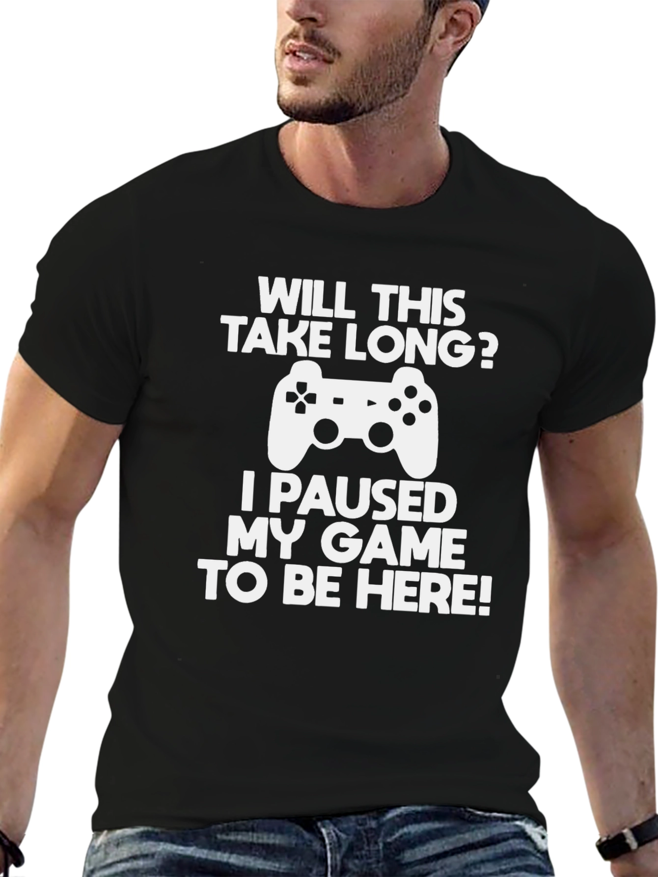Gamer T-Shirt: Will This Take Long?