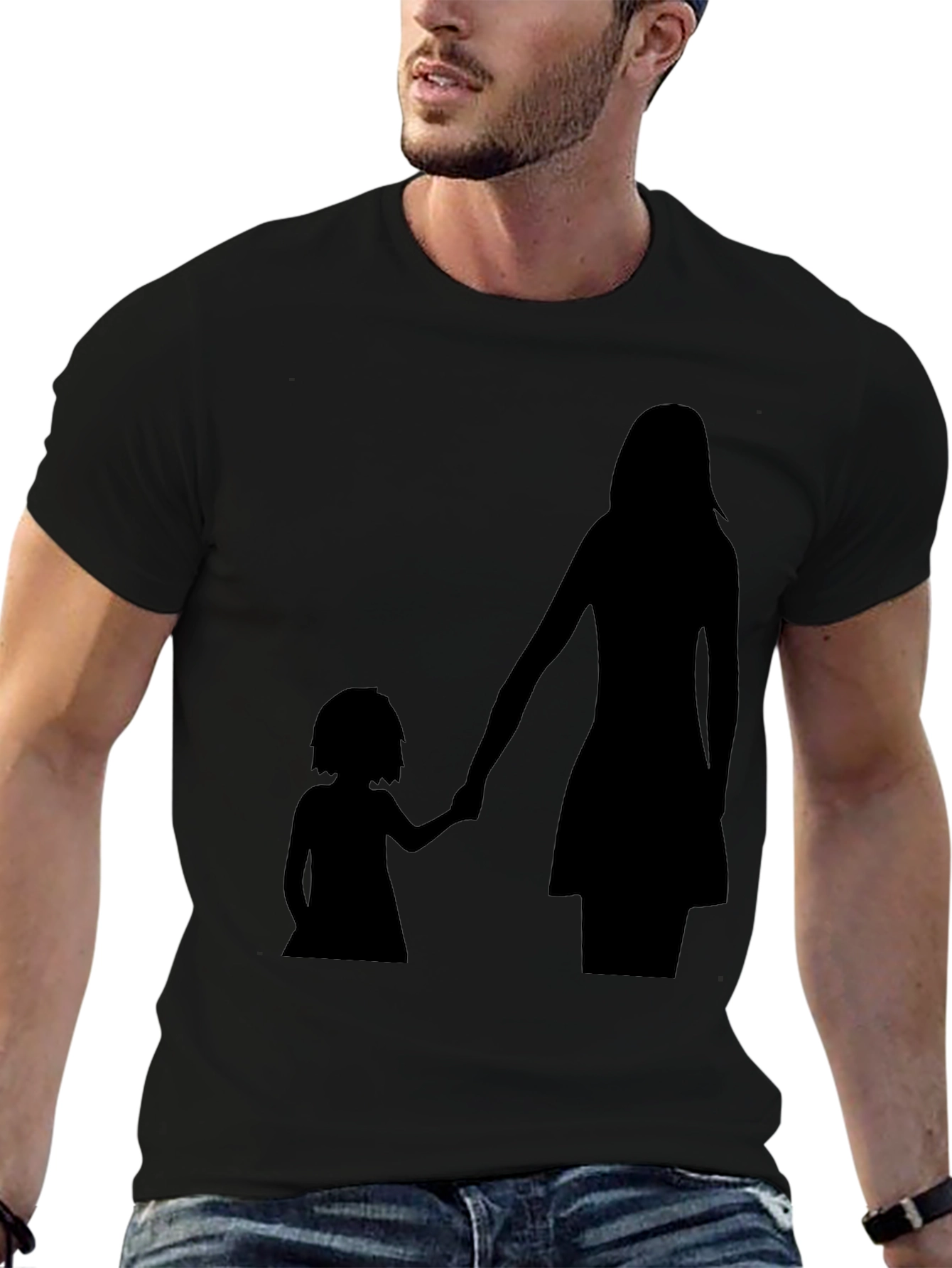 Mother Daughter Silhouette T-Shirt