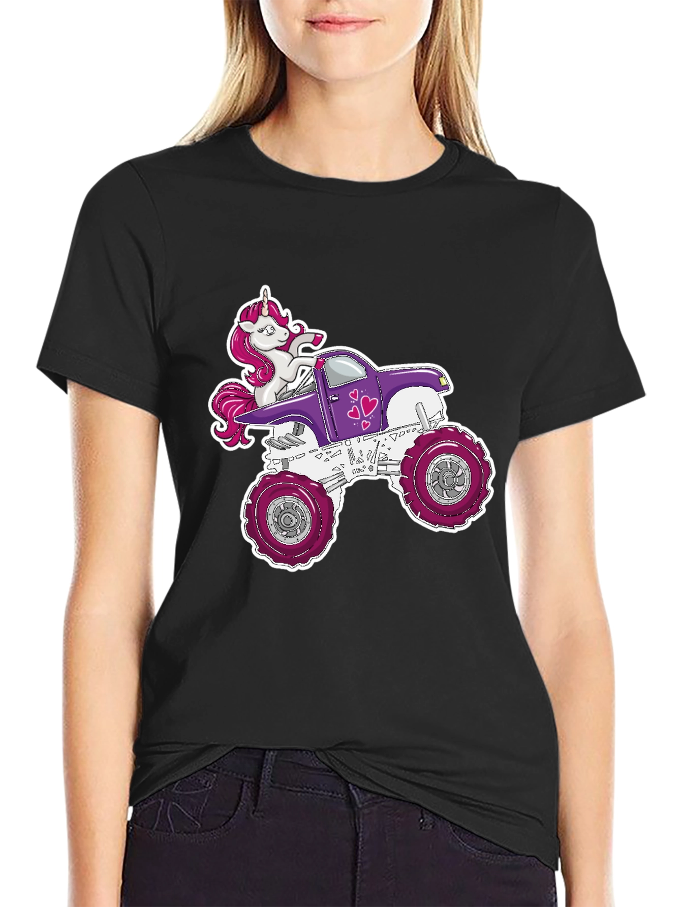 Unicorn Monster Truck T-Shirt