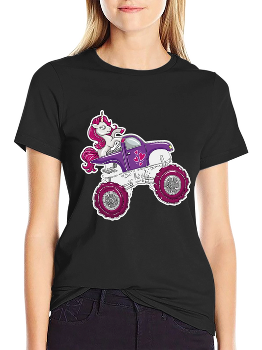 Unicorn Monster Truck T-Shirt