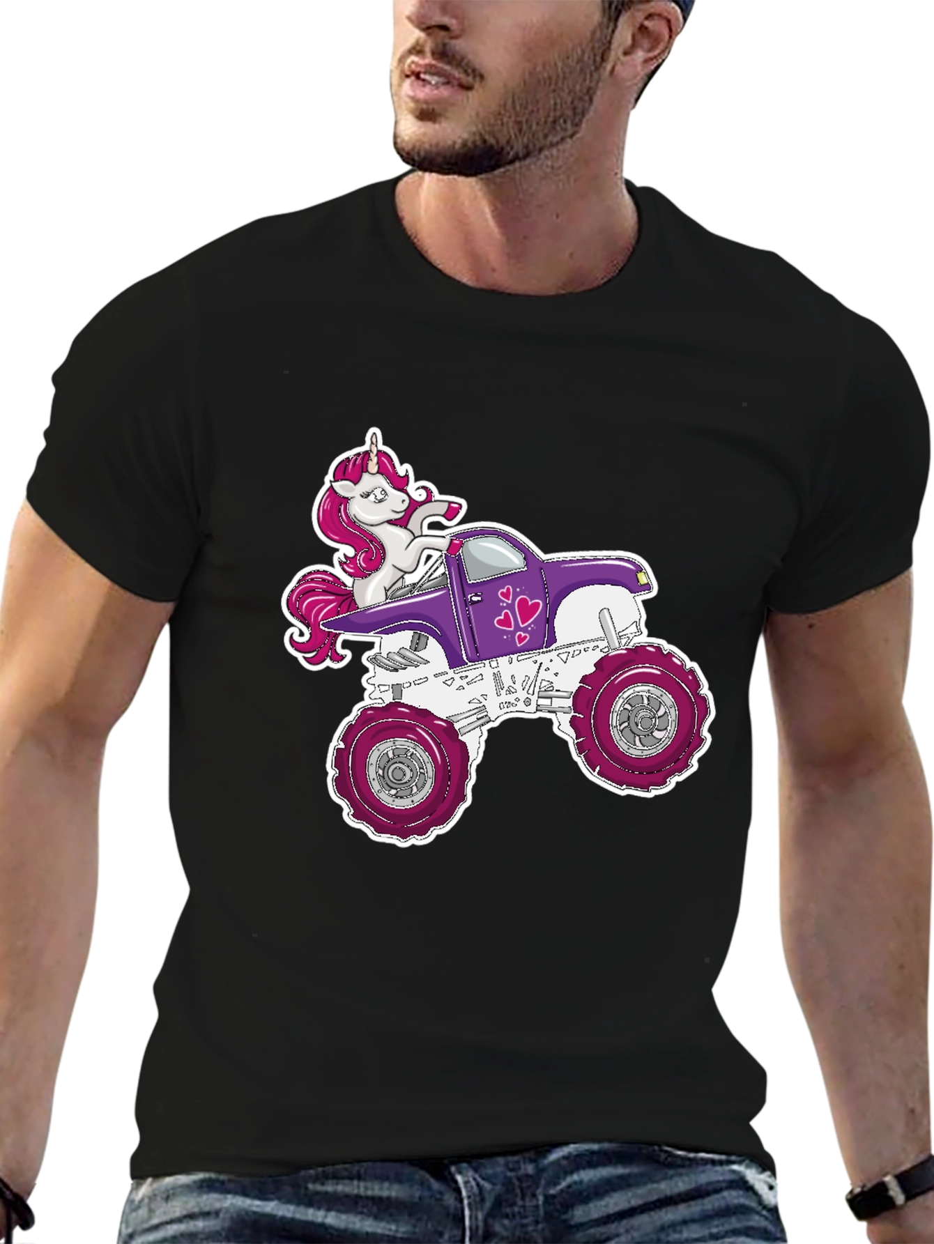 Unicorn Monster Truck T-Shirt
