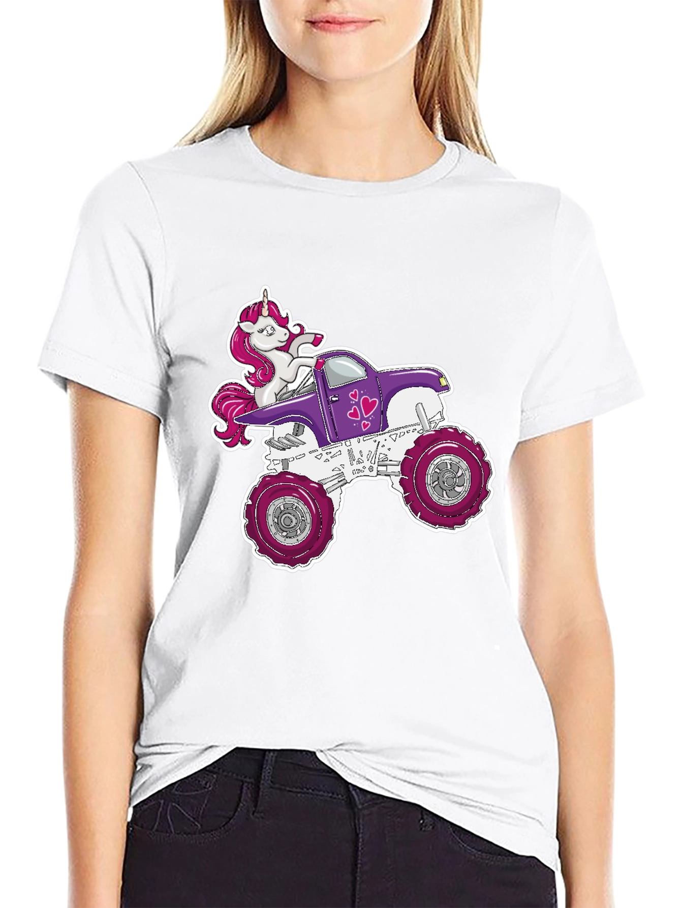 Unicorn Monster Truck T-Shirt