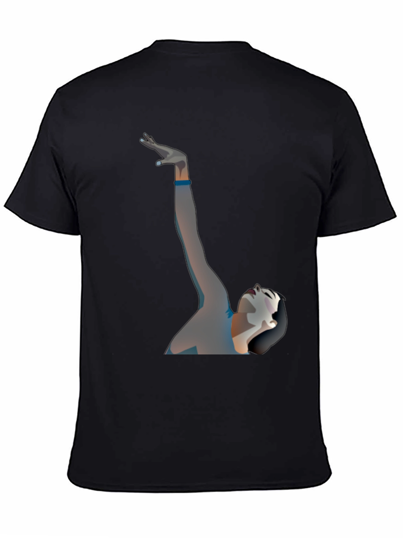 Mans Graphic T-Shirt - Dancer Design Casual Wear