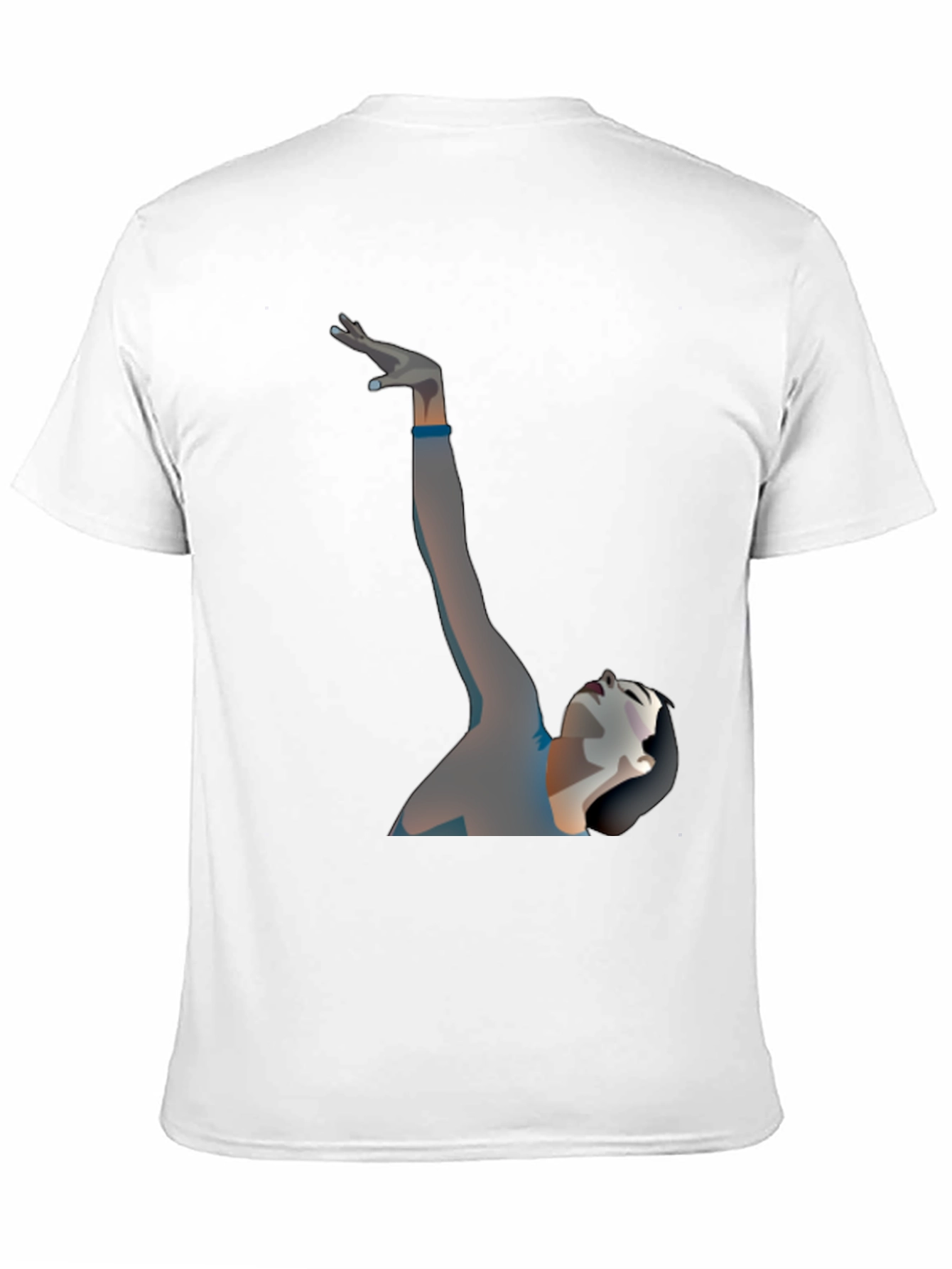 Mans Graphic T-Shirt - Dancer Design Casual Wear