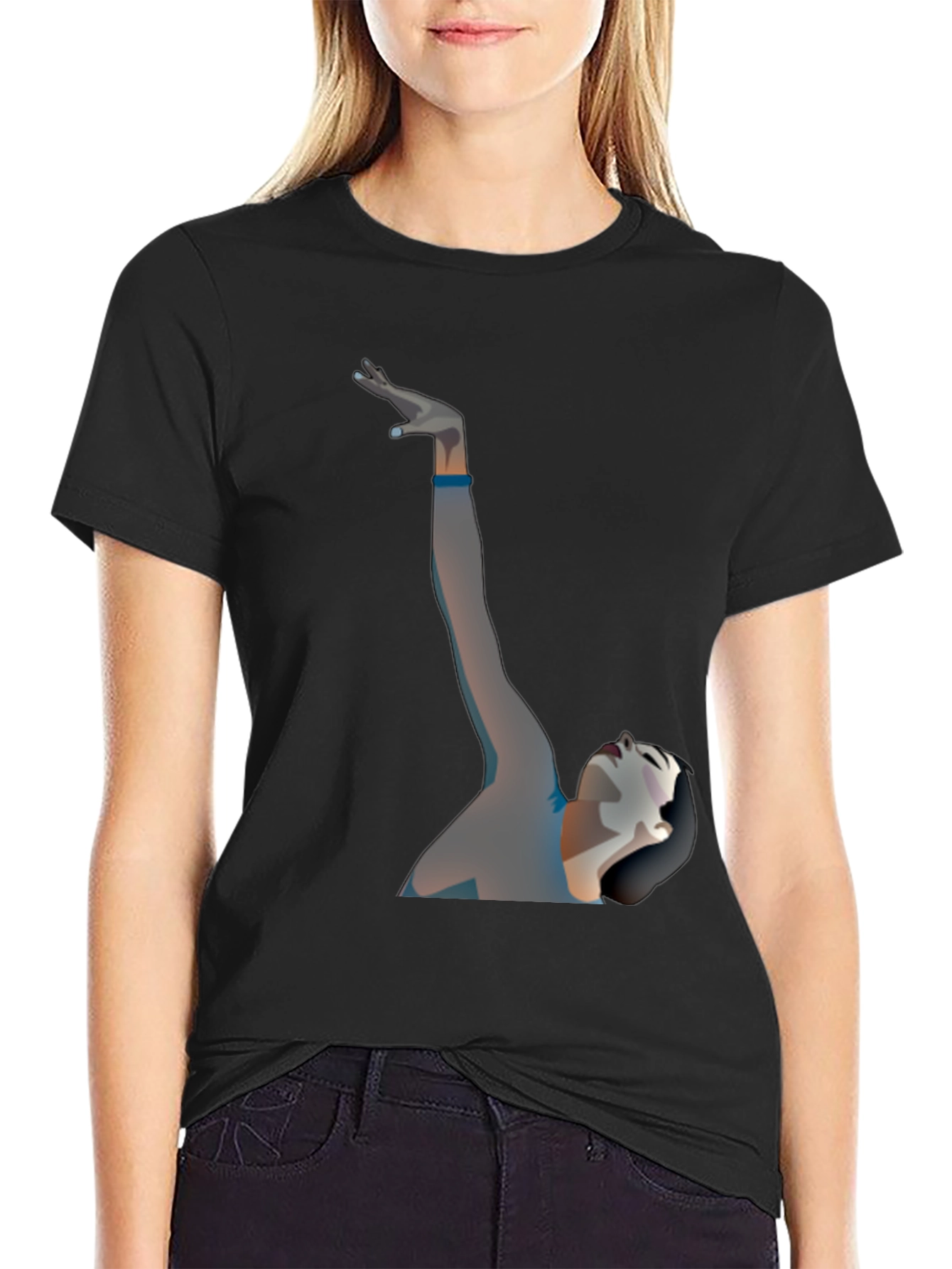 Mans Graphic T-Shirt - Dancer Design Casual Wear