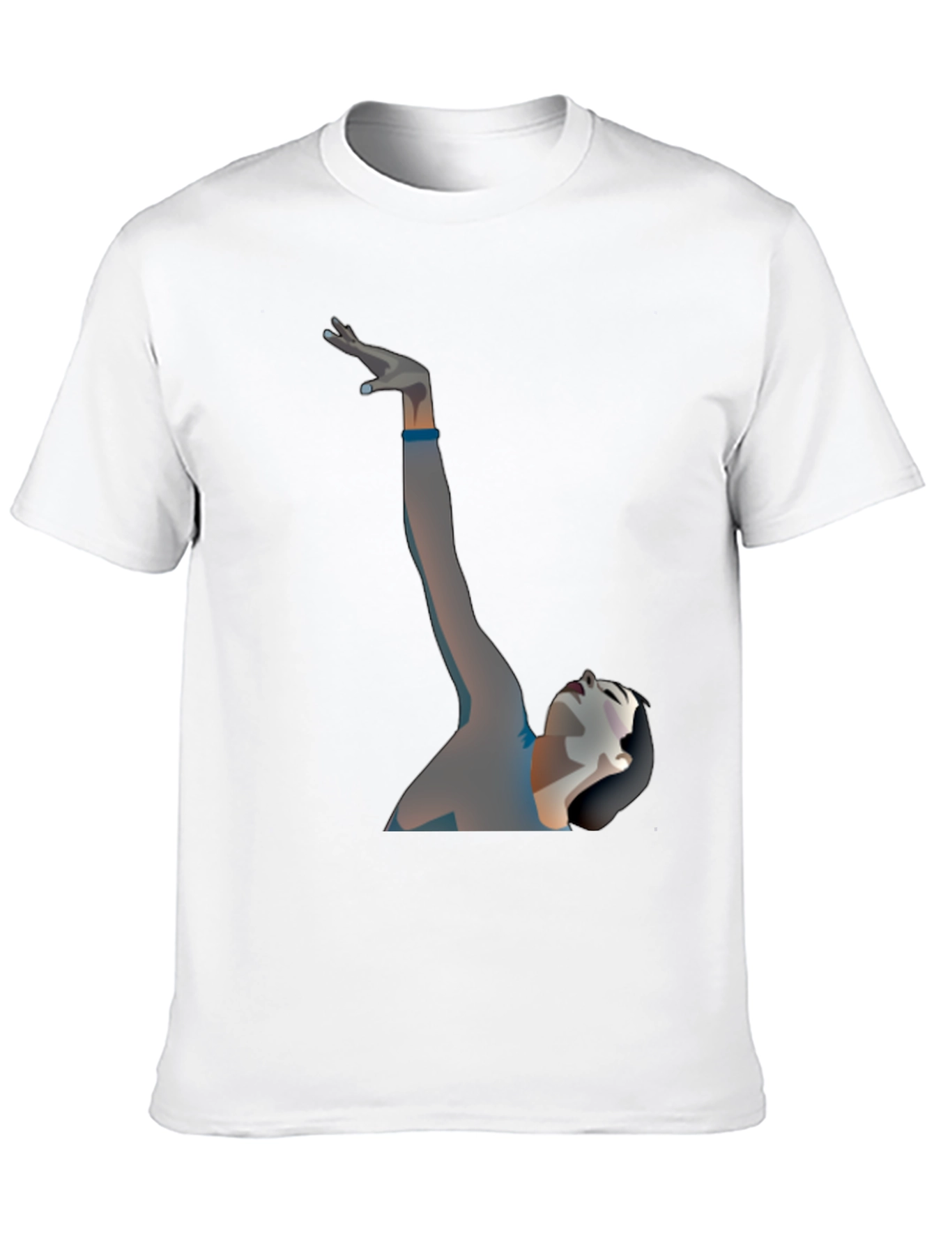 Mans Graphic T-Shirt - Dancer Design Casual Wear
