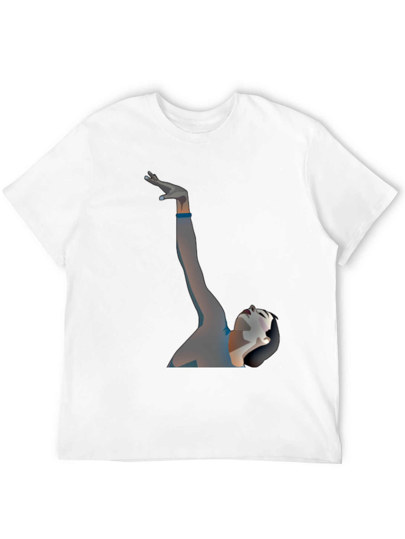 Mans Graphic T-Shirt - Dancer Design Casual Wear