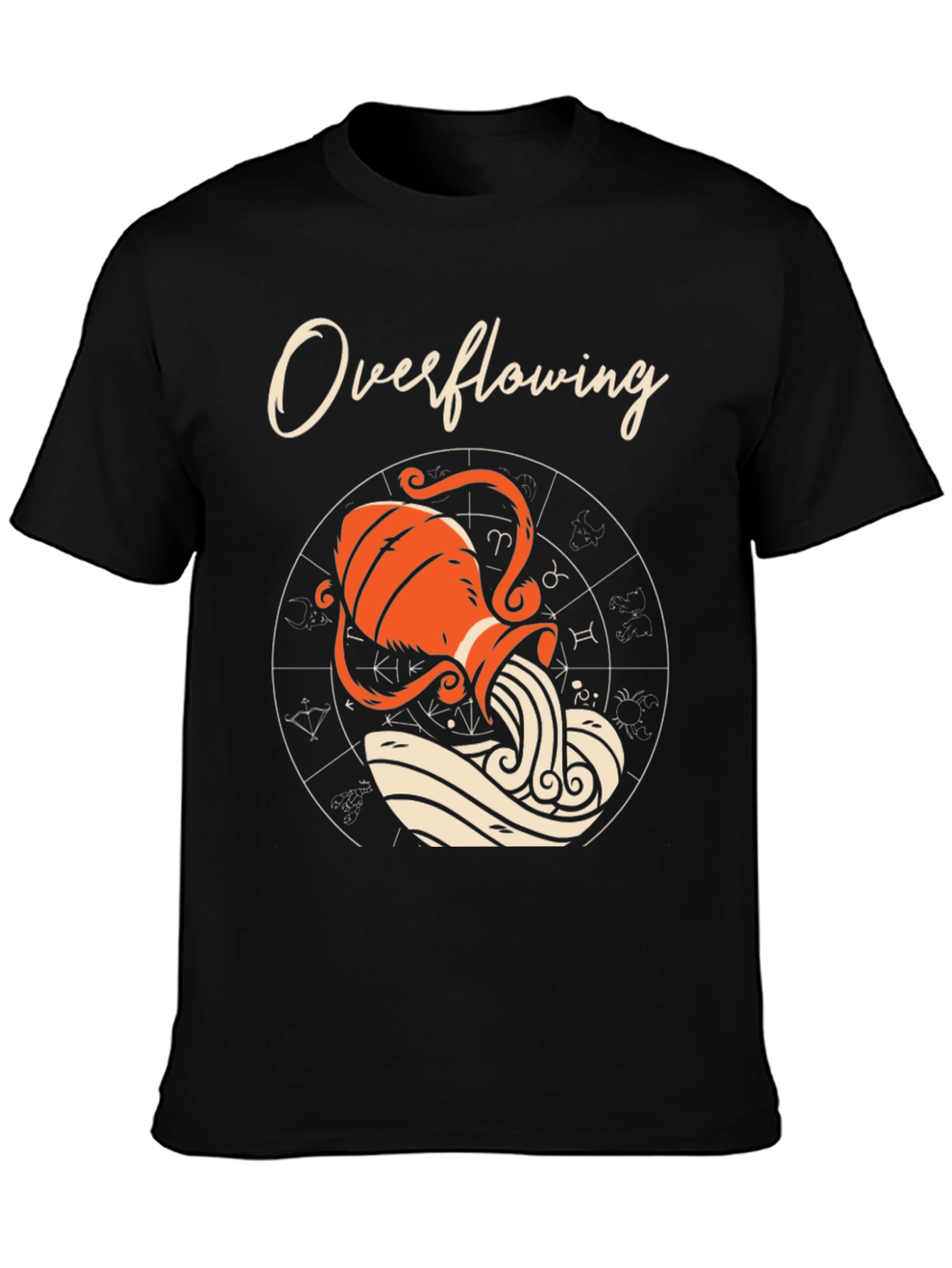 Overflowing Aquarius Graphic Tee