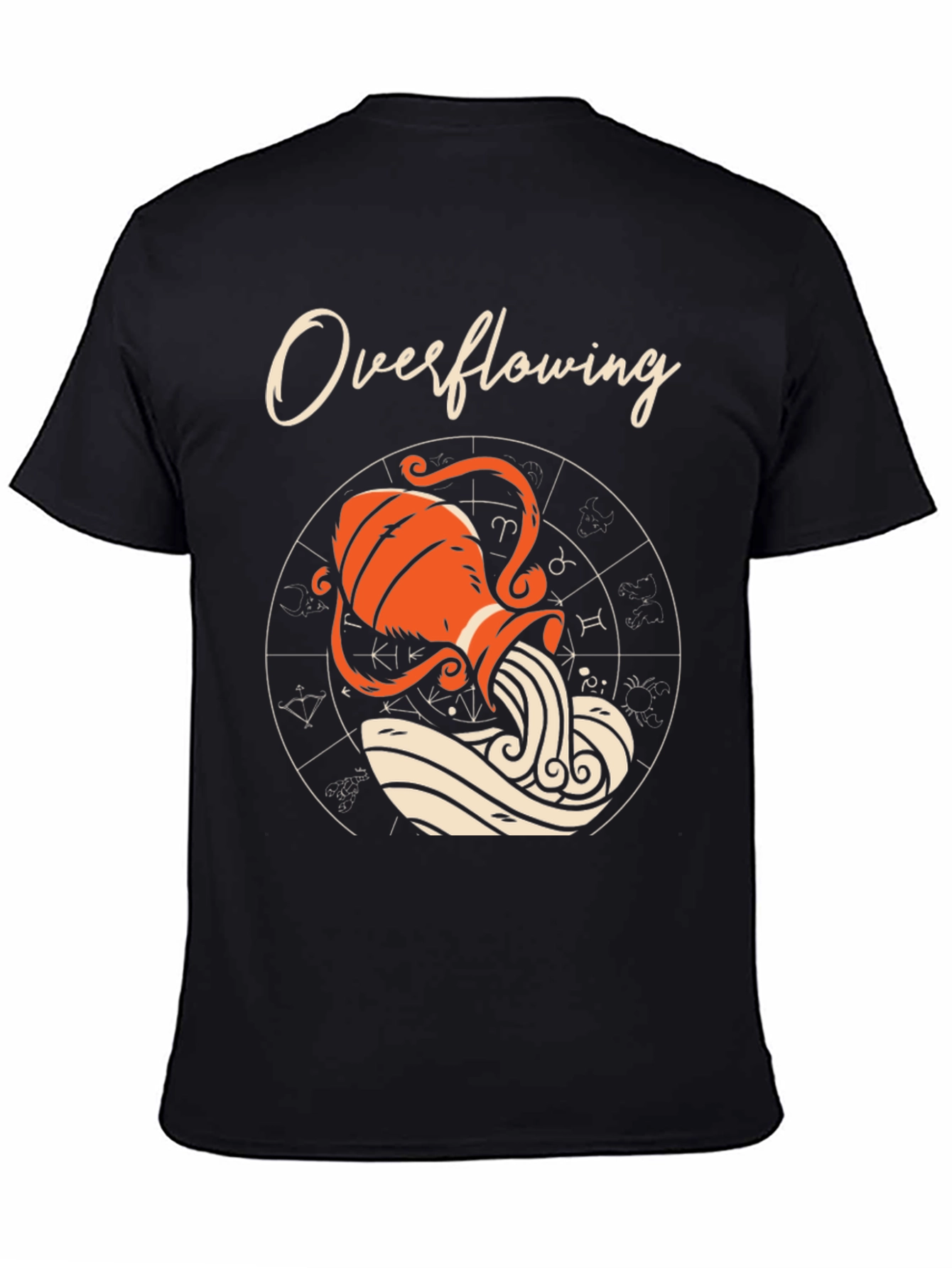 Overflowing Aquarius Graphic Tee