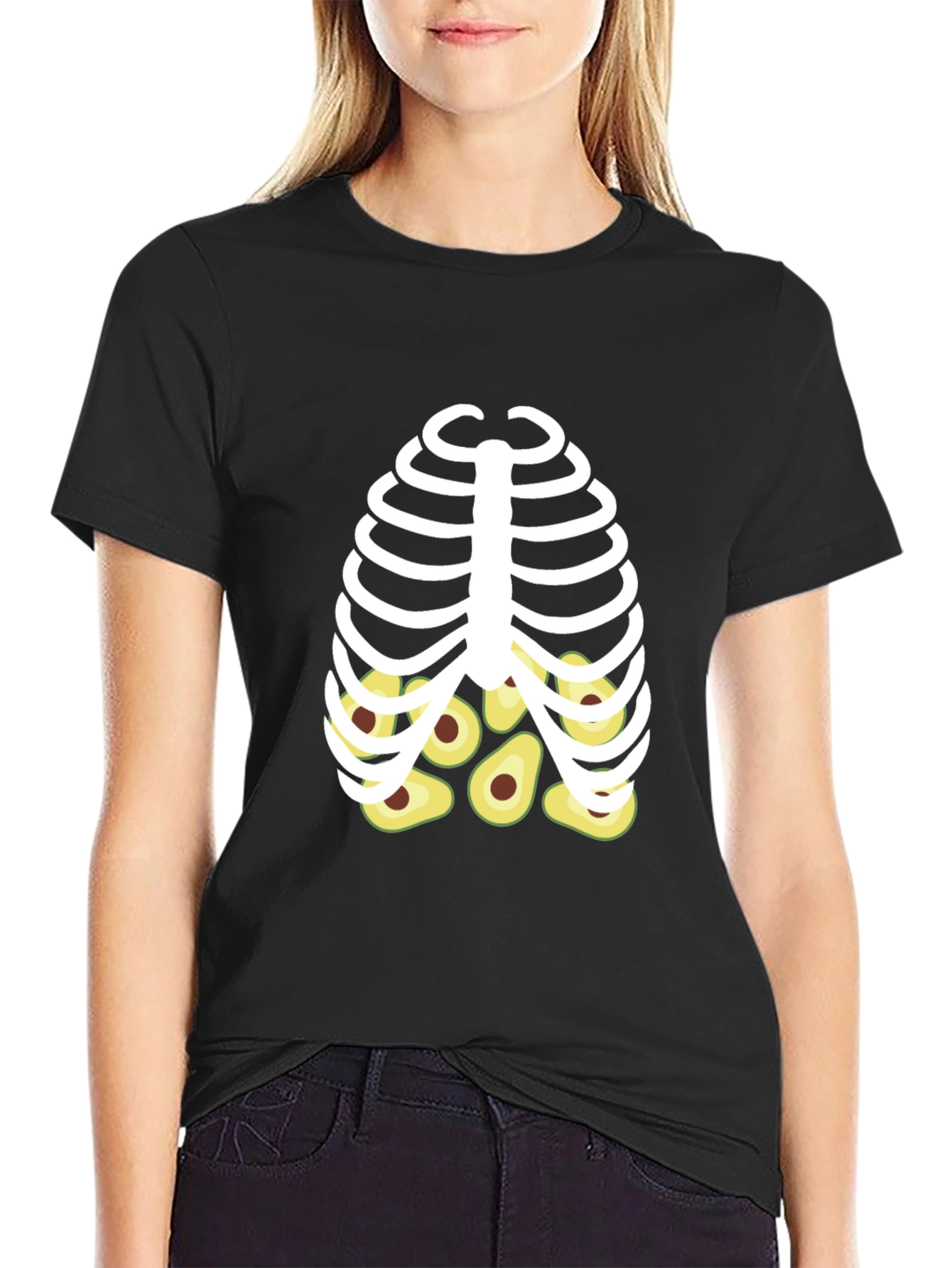 Avocado Rib Cage Graphic Tee
