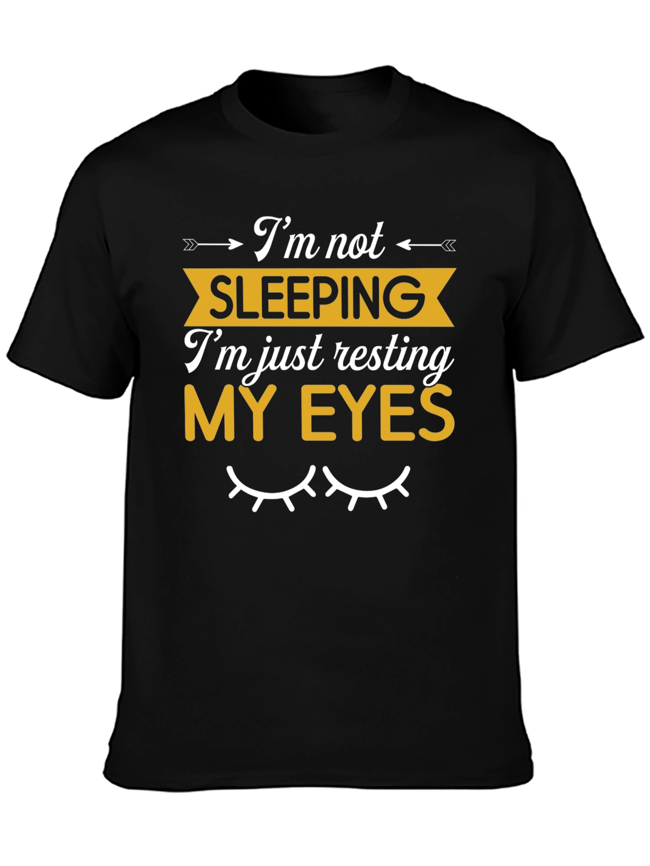Funny Resting My Eyes Graphic T-Shirt