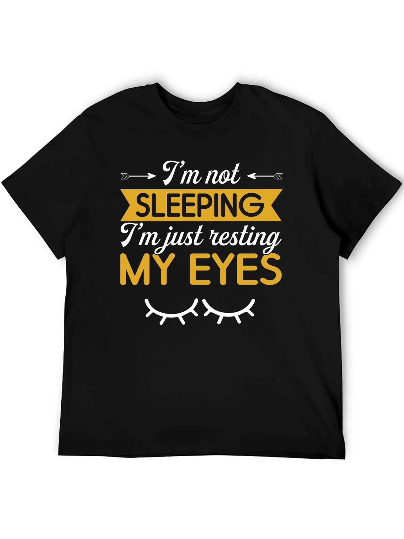 Funny Resting My Eyes Graphic T-Shirt