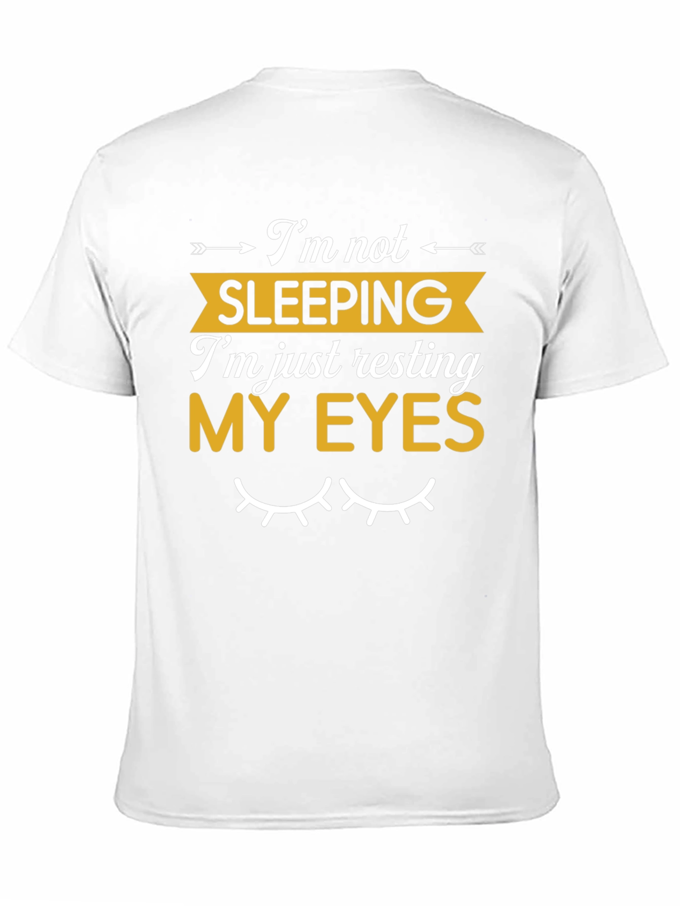 Funny Resting My Eyes Graphic T-Shirt