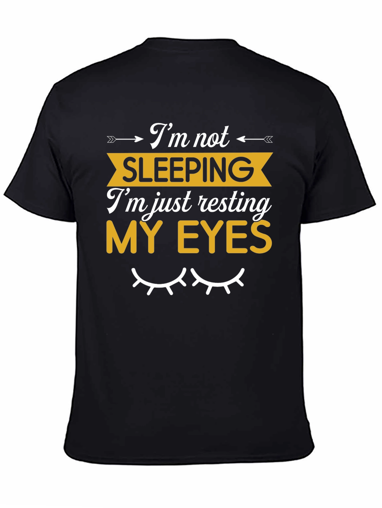Funny Resting My Eyes Graphic T-Shirt