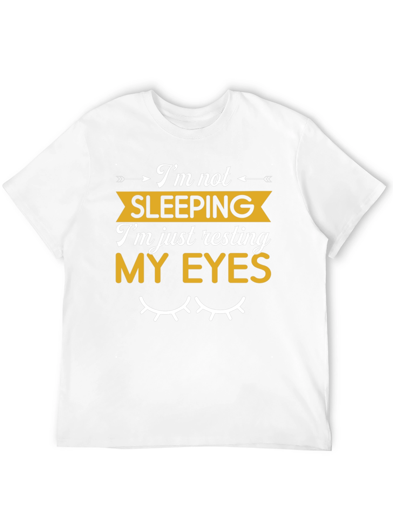 Funny Resting My Eyes Graphic T-Shirt