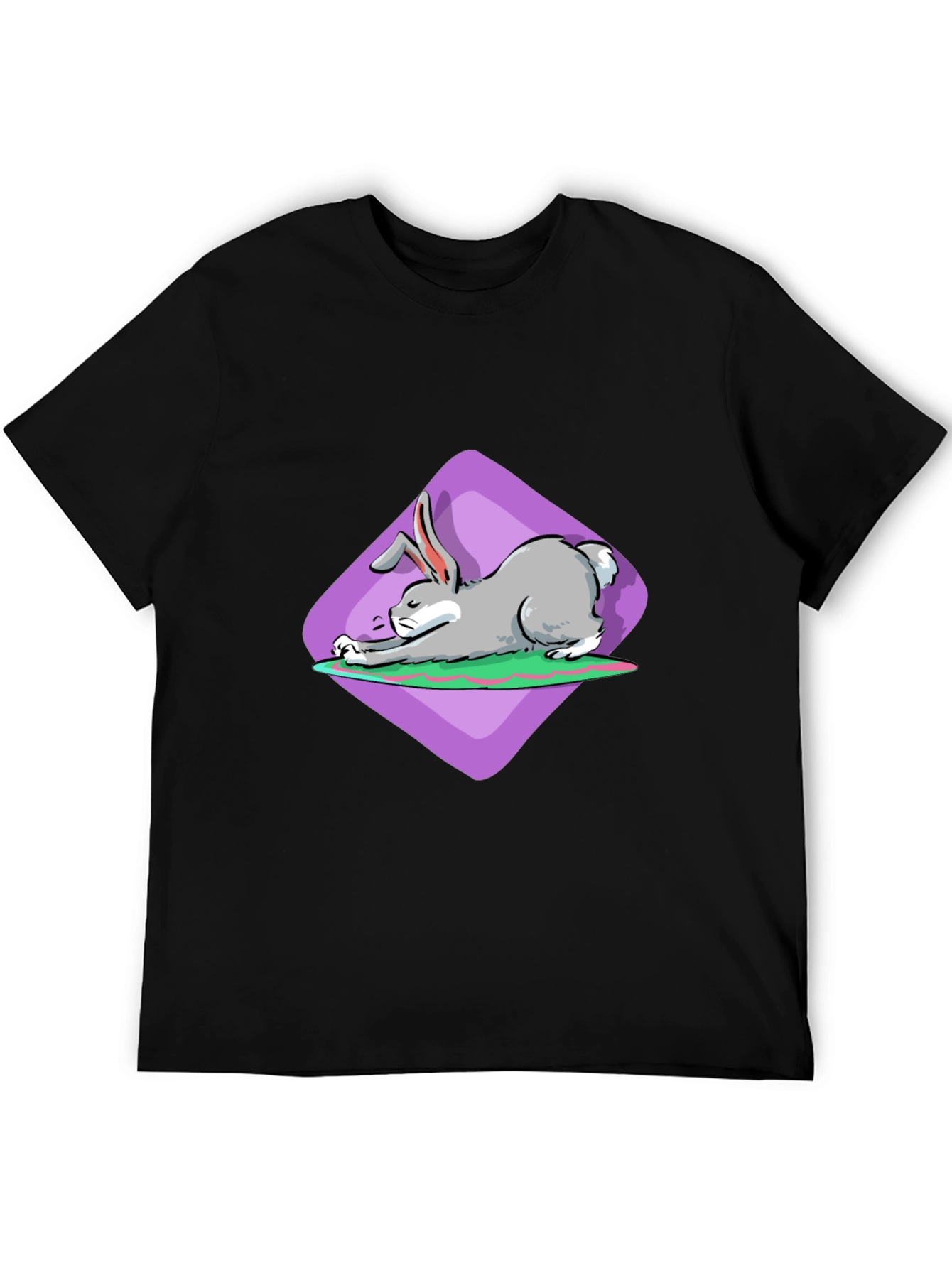Rabbit Stretch T-Shirt - Unique Graphic Tee