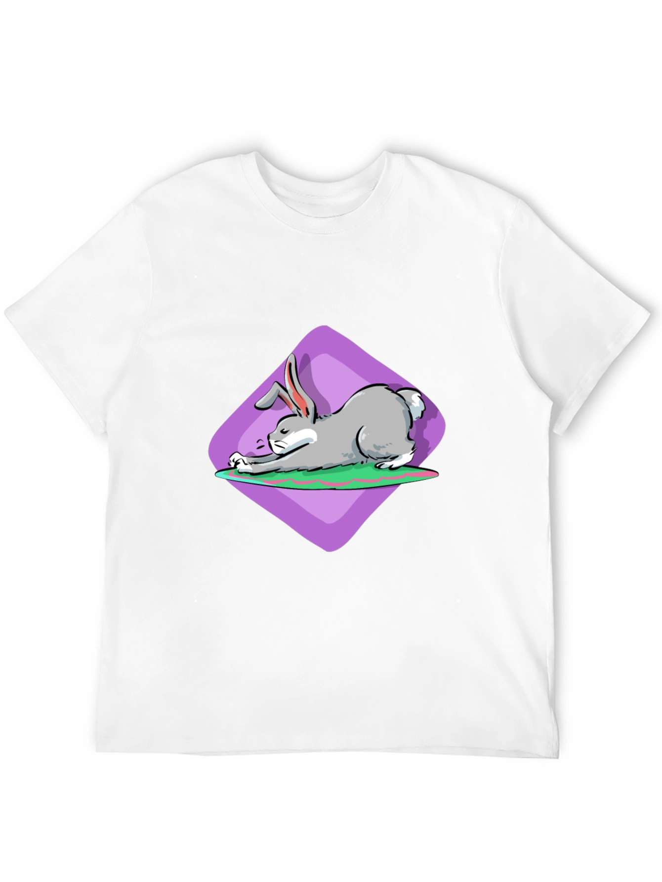 Rabbit Stretch T-Shirt - Unique Graphic Tee