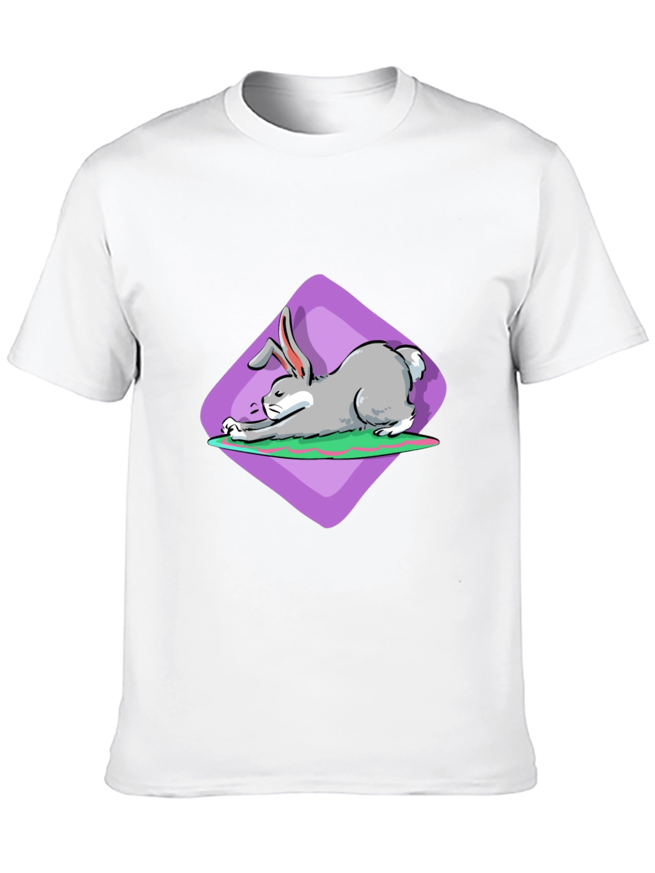 Rabbit Stretch T-Shirt - Unique Graphic Tee
