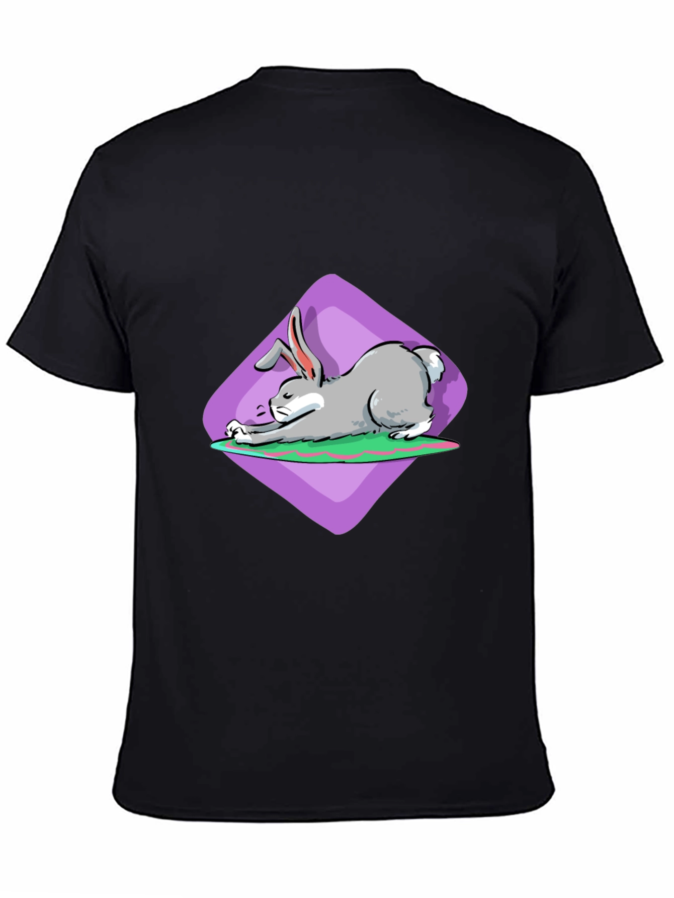 Rabbit Stretch T-Shirt - Unique Graphic Tee