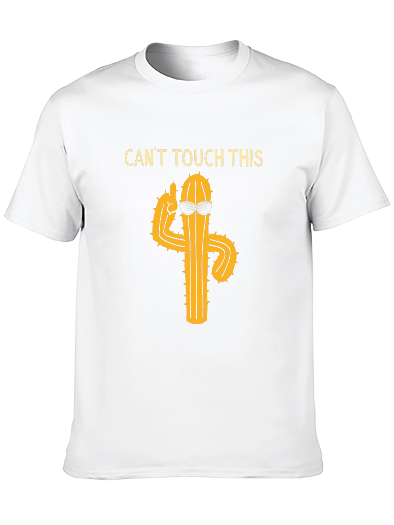 Cool Cactus Graphic T-Shirt - Cant Touch This!