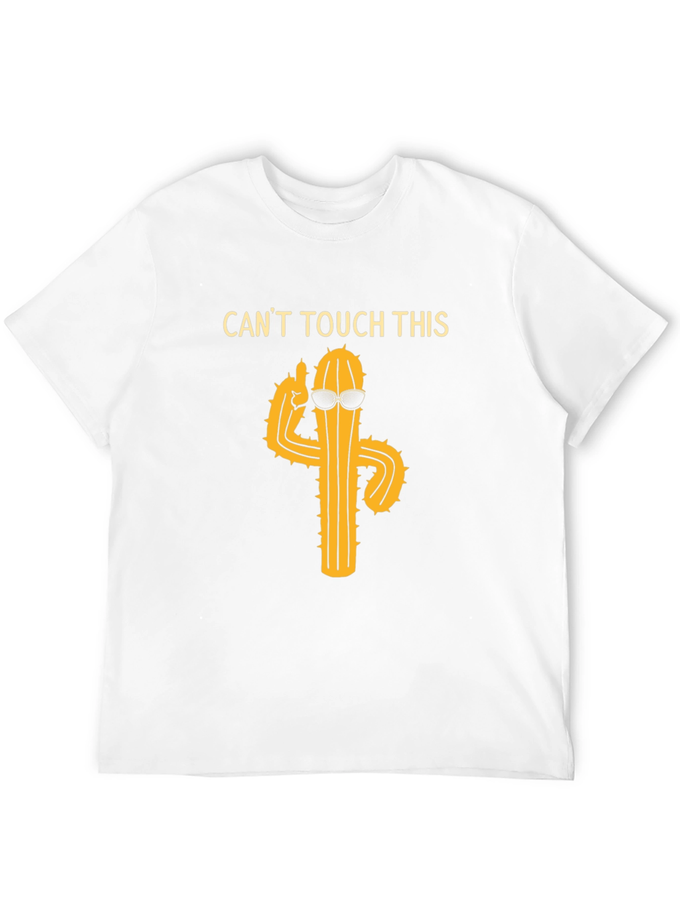 Cool Cactus Graphic T-Shirt - Cant Touch This!